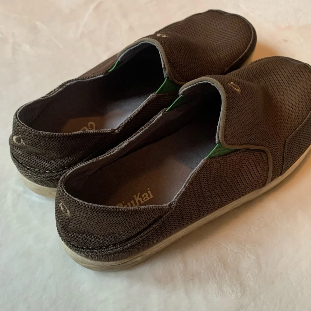 Olukai Men's Brown Slip-On Shoes Size 12 - Picture 11 of 11